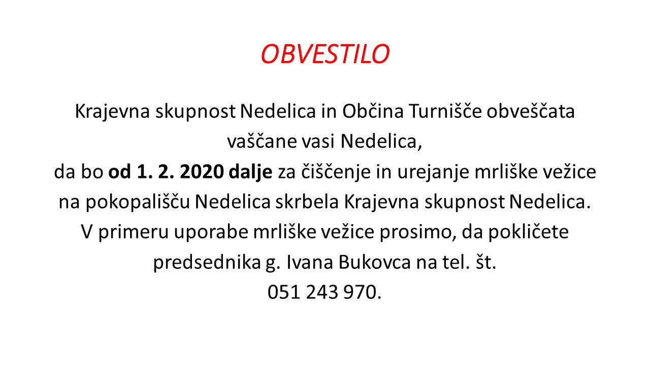 obvestilo-mrli&scaron;ka vežica Nedelica.jpg